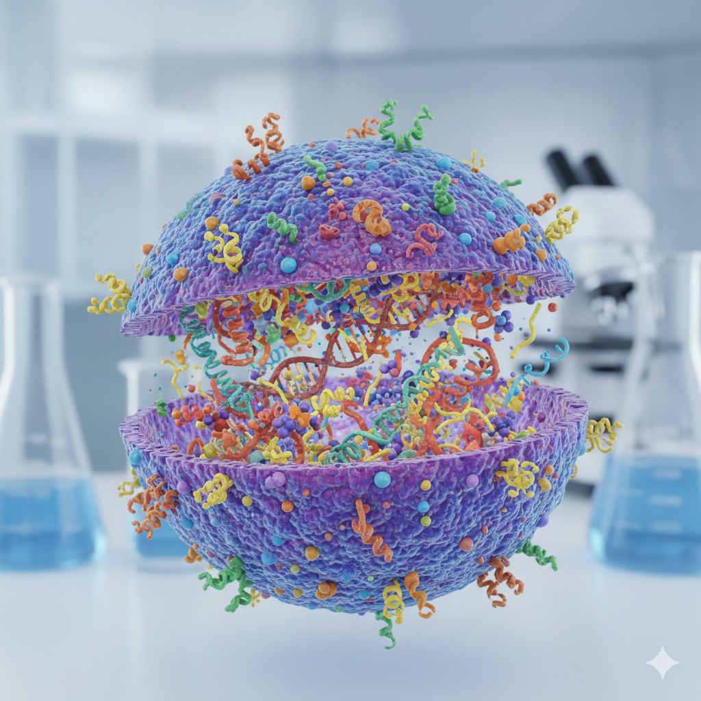 Exosomer i hudvård– vad forskningen visar om penetration, effekt och skillnaden mellan klinikbehandlingar och krämer.