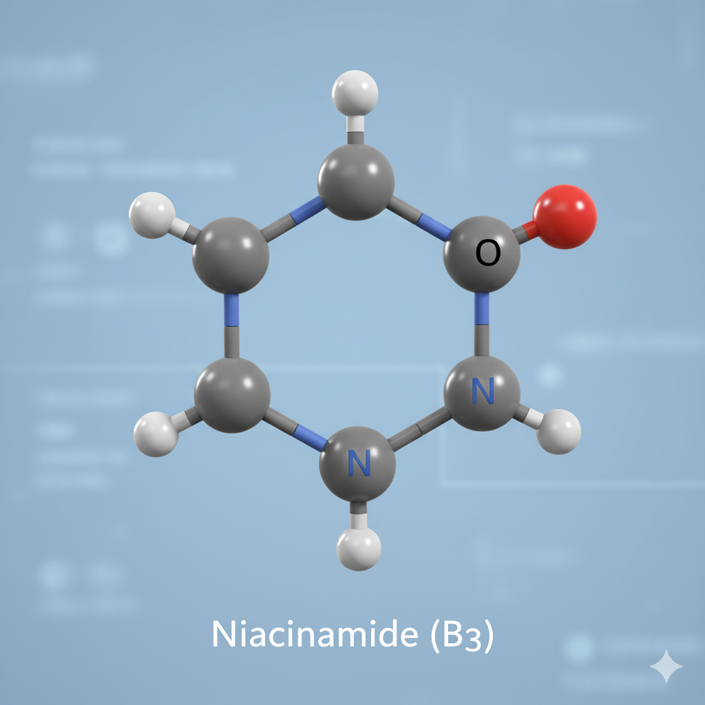 Niacinamid i hudvård – komplett vetenskaplig guide till effekt, användning och resultat